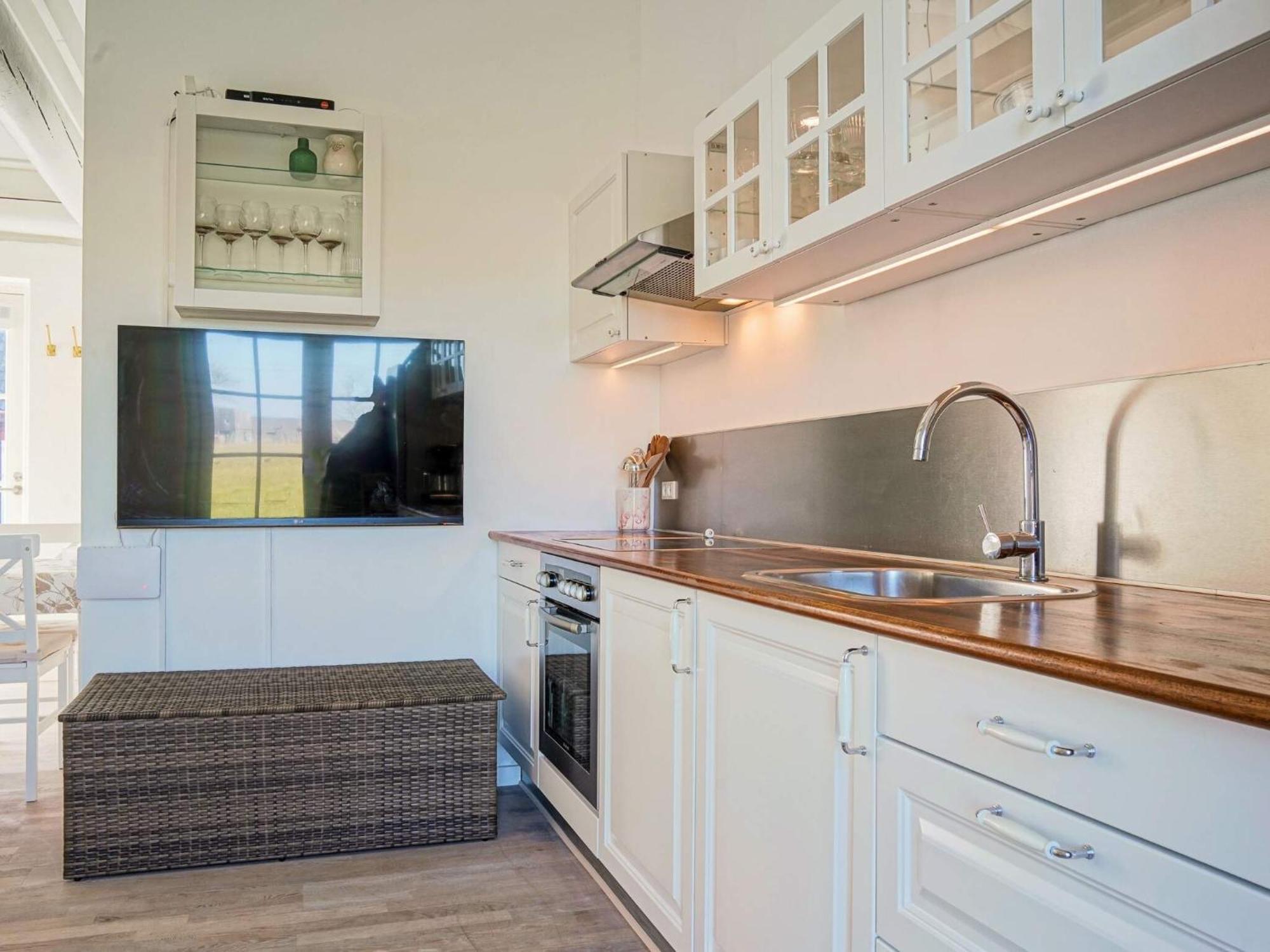 4 Person Holiday Home In AÅkirkeby Esterno foto
